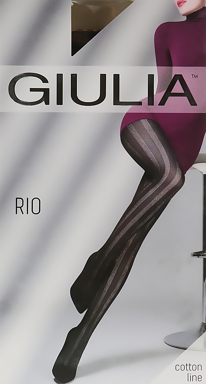 Колготки "Rio Model 2" 150 Den, cafe - Giulia — фото N1