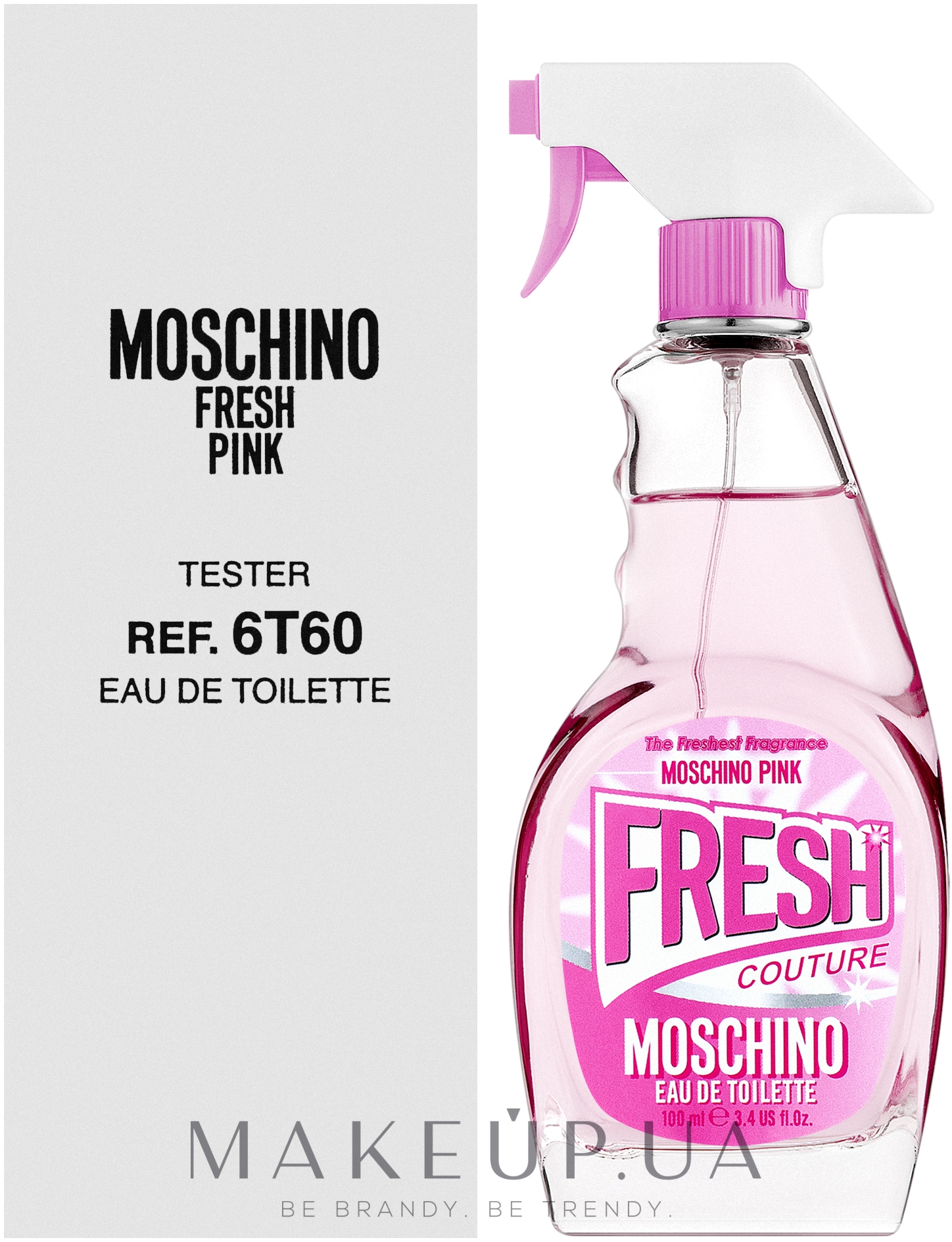 Moschino Pink Fresh Couture - Туалетная вода (тестер с крышечкой) — фото 100ml