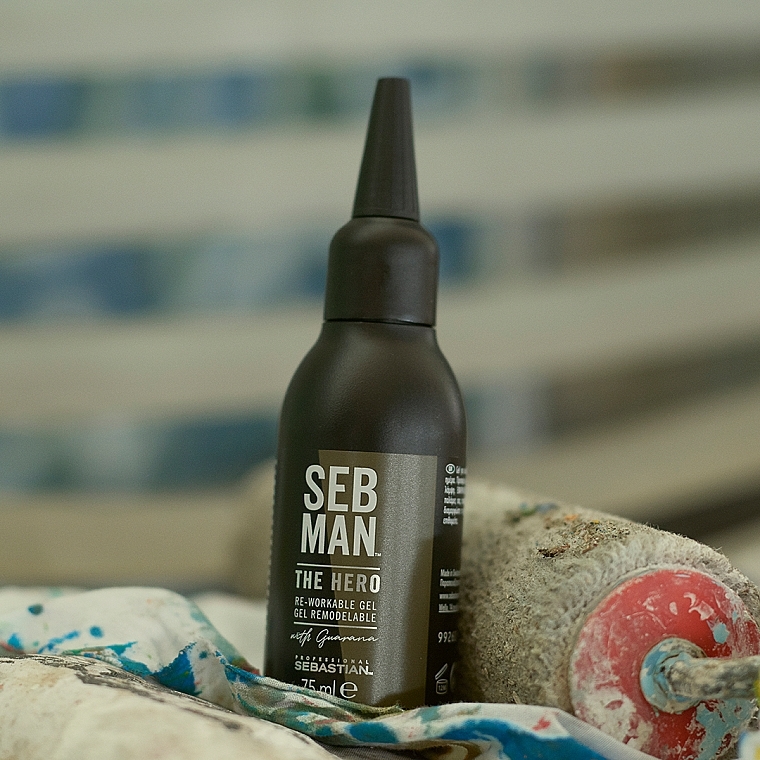 Універсальний гель для укладання волосся - Sebastian Professional Seb Man The Hero — фото N2