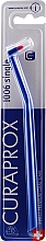Монопучкова зубна щітка "Single CS 1006", синя - Curaprox — фото N1
