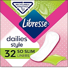 Ультратонкие ежедневные прокладки, 32 шт - Libresse Dailies Style Normal — фото N6