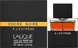 Lalique Encre Noire A L`Extreme - Парфюмированная вода — фото N2