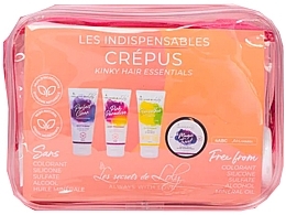Набор, 5 продуктов - Les Secrets De Loly Kinky Hair Travel Kit — фото N1