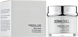 Живильний крем для обличчя - Dermaskill Rich Cream — фото N2