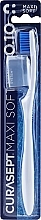 Духи, Парфюмерия, косметика Зубная щетка "Maxi Soft 0.10" мягкая, белая с синей щетиной - Curaprox Curasept Toothbrush