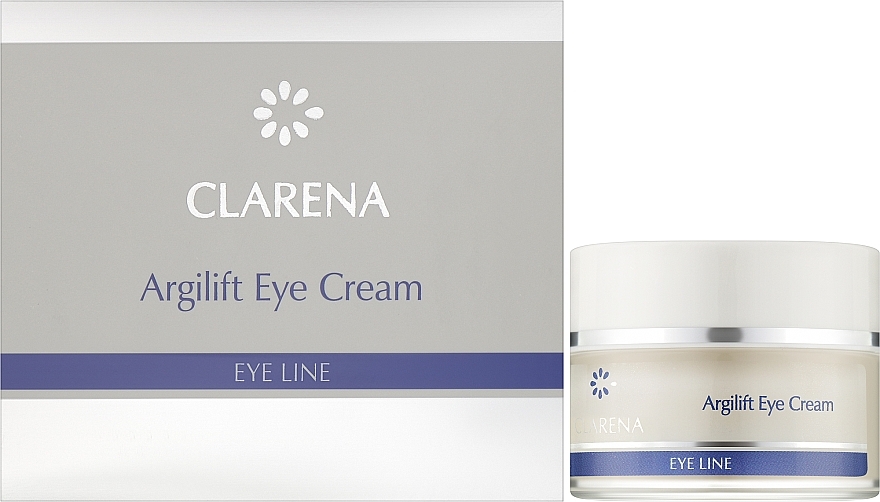 Крем для шкіри навколо очей для зрілої та чутливої шкіри - Clarena Eye Line Argilift Eye Cream — фото N2