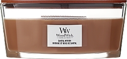 Ароматична свічка - WoodWick Santal Myrrh Candle — фото N1