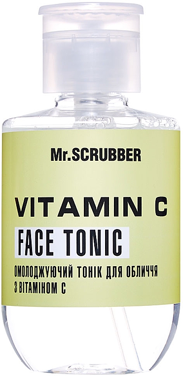 Омолоджувальний тонік для обличчя з вітаміном С - Mr.Scrubber Face ID. Vitamin C Face Tonic — фото N1