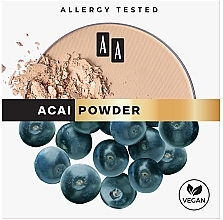 Парфумерія, косметика Пудра для обличчя, матувальна - AA Acai Powder