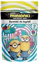 Шипучі кольорові таблетки для ванни - Buzzy Minions Colour Bath Tabs — фото N1