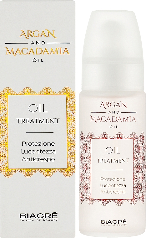 Масло для волос «Арган и Макадамия» - Biacre Argan and Macadamia Oil Treatment — фото N5