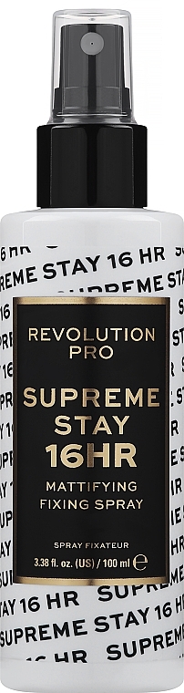 Спрей для фиксации макияжа - Revolution Pro Supreme Matte Finishing Spray — фото N1