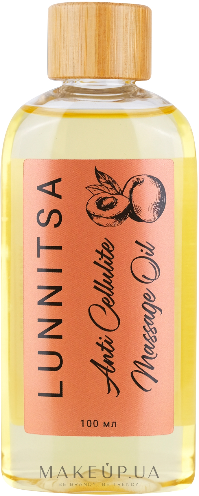 Антицеллюлитное массажное масло - Lunnitsa Anticellulite Massage Oil — фото 100ml