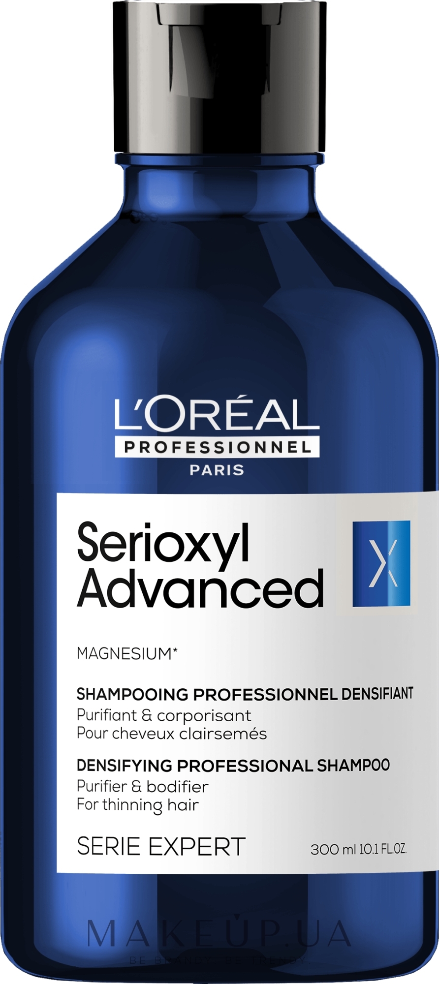 Профессиональный шампунь для укрепления тонких волос - L'Oreal Professionnel Serioxyl Advanced Densifying Professional Shampoo — фото 300ml