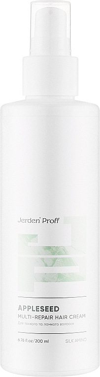 Мультифункціональний крем для волосся - Jerden Proff Appleseed Multi-Repair Hair Cream — фото N1