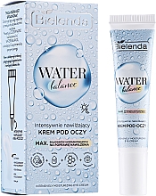 Зволожувальний крем для очей - Bielenda Water Balance Moisturizing Eye Cream — фото N1