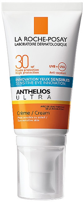 Солнцезащитный крем для кожи лица и кожи вокруг глаз SPF30 - La Roche-Posay Anthelios Ultra Comfort Cream SPF 30 — фото N1