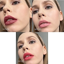 Увлажняющая помада для губ с витаминами А и Е - Cherel Moisturizing Lipstick Waterfall — фото N6