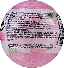 Бурлящий шарик для ванны с ароматом лотоса, розовый - Belle Nature — фото N2
