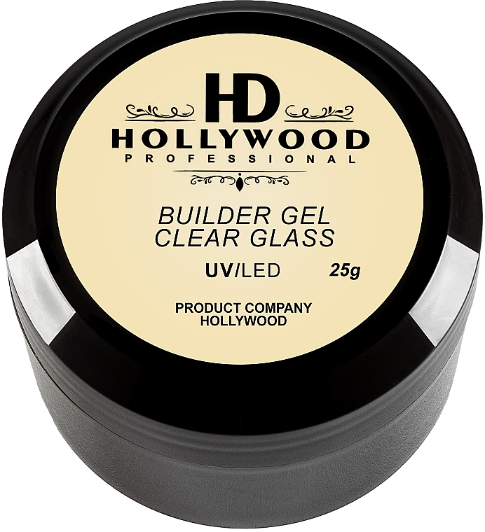 Гель конструирующий - HD Hollywood Builder Gel Clear — фото N1