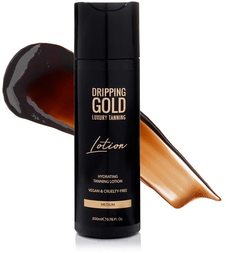 Увлажняющий лосьон-автозагар для тела - Sosu by SJ Dripping Gold Luxury Tanning Hydrating Lotion — фото Medium