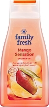 Духи, Парфюмерия, косметика Гель для душа "Манго" - Family Fresh Mango Sensation Shower Gel