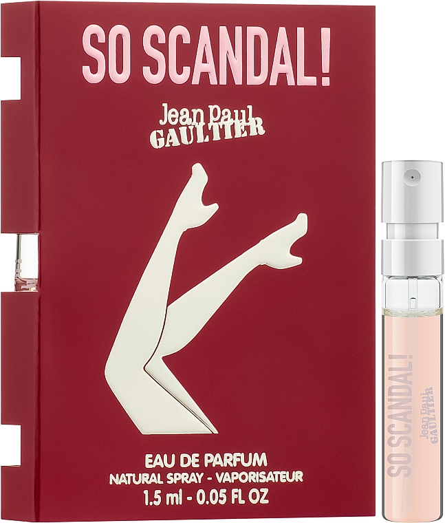 Jean Paul Gaultier So Scandal - Парфумована вода (пробник)