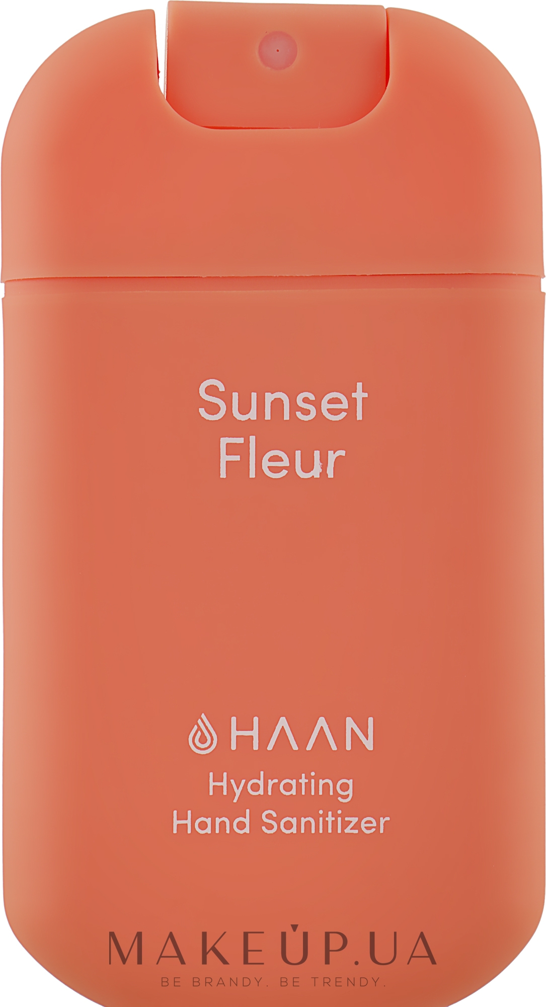 Очищувальний і зволожувальний спрей для рук "Таємничий захід" - HAAN Hand Sanitizer Sunset Fleur — фото 30ml