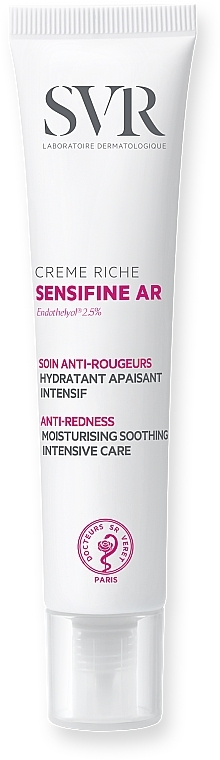 Интенсивный увлажняющий крем для лица против покраснений кожи - SVR Sensifine AR Anti-Recidive Cream Riche