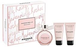 Парфумерія, косметика Rochas Mademoiselle Rochas - Набір (edp/50ml + b/lot/50ml + sh/gel/50ml)