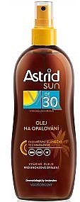 Масло для загара - Astrid Sun Of30 Suntan Oil — фото N1