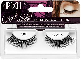 Парфумерія, косметика Накладні вії - Ardell Lashes Corset Collection Black 500