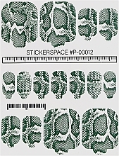 Парфумерія, косметика Дизайнерські наклейки для педикюру "Wraps P-00012" - StickersSpace