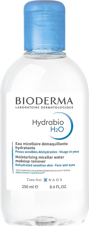 Увлажняющий мицеллярный раствор - Bioderma Hydrabio H2O Micelle Solution — фото N1