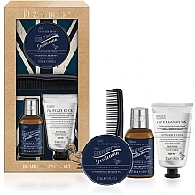 Духи, Парфюмерия, косметика Набор - Baylis & Harding The Fuzzy Duck Men Ginger & Lime (shm/100ml + wax/60g + f/wash/50ml + comb/1pcs)