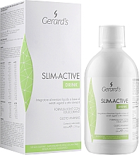 Харчова добавка з рослинним екстрактом - Gerard's Cosmetics Slim-Active Drink — фото N2