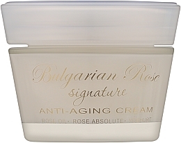 Парфумерія, косметика Крем для обличчя - Bulgarian Rose Signature Anti-Aging Face Cream