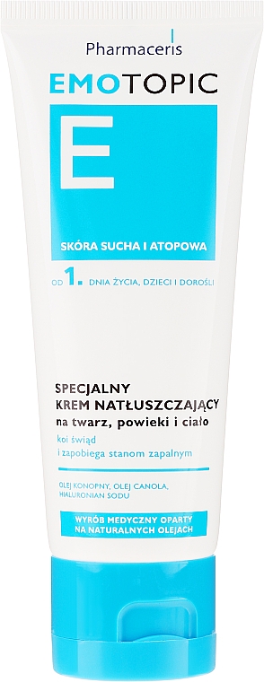 Спеціальний крем для обличчя і тіла - Pharmaceris E Emotopic Special Cream — фото N2