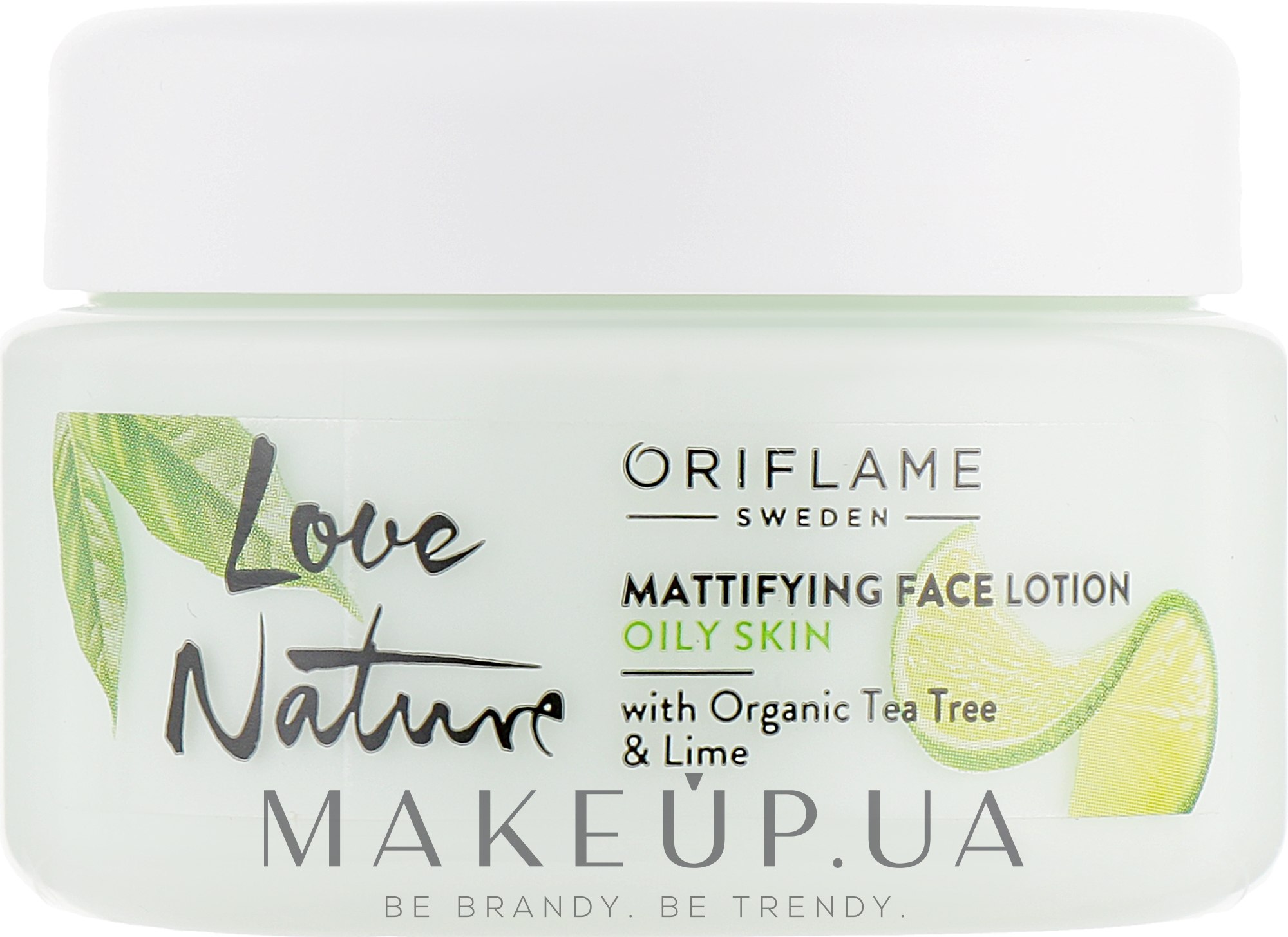 Матирующий бальзам для лица с органическим чайным деревом и лаймом - Oriflame Love Nature Mattifyng Face Lotion — фото 50ml