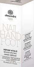 Сыворотка для рук - Alessandro International Spa Serum Vitale Moisturizing Hand Serum — фото N2