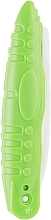 Зубна щітка з відкидною ручкою, зелена - Sts Cosmetics — фото N2