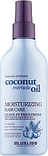 Парфумерія, косметика Спрей з кокосовим маслом для волосся - Luxliss Moisturizing Hair Care Spray