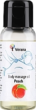 Масажна олія для тіла "Peach" - Verana Body Massage Oil — фото N1