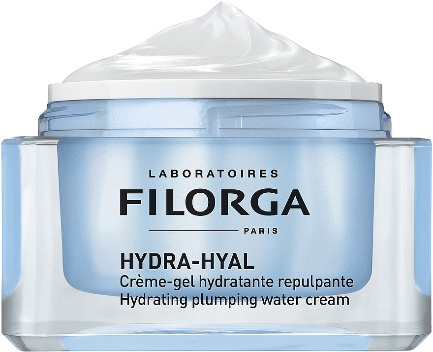 Зволожувальний крем-гель для обличчя - Filorga Hydra-Hyal Hydrating Plumping Water Cream — фото N2