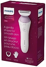 Електробритва для сухого та вологого гоління - Philips SatinShave Advanced Ladyshaver BRL130/00 6000 Series Wet & Dry Lady Shaver — фото N7