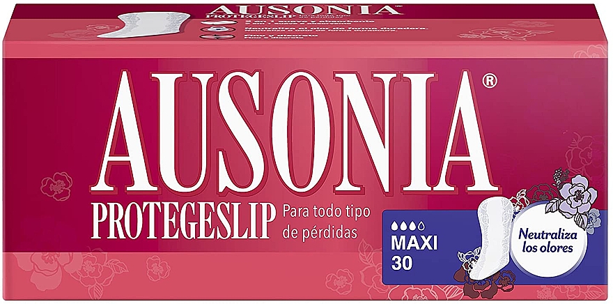 Щоденні прокладки, 30 шт. - Ausonia Protegeslip Maxi — фото N1