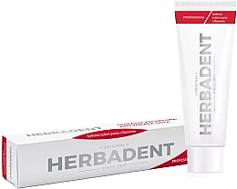 Зубна паста з фтором на травах - Herbadent Professional Herbal Fluoride Toothpaste — фото N2