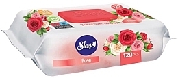 Влажные салфетки "Роза", 120 шт. - Sleepy Rose Wet Wipes — фото N1