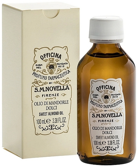 Мигдалева олія для обличчя, тіла та волосся - Santa Maria Novella Sweet Almond Oil — фото N1