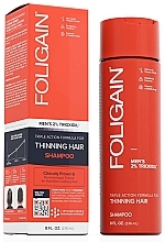 Шампунь від випадання волосся для чоловіків - Foligain Men's Triple Action Shampoo For Thinning Hair — фото N1